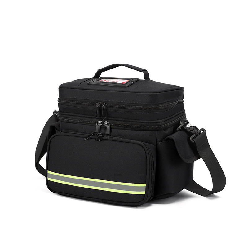 Fermeture éclair double épaisseur noire 06616 - tissu oxford