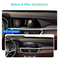 Sistem Chip GPS Berkinerja Tinggi 64G ROM Layar IPS Android Auto dengan TV untuk Alfa Romeo Stelvio 2019 SUV Elite Dashboard