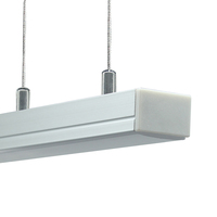 Profilé en aluminium extrudé 6063-T5 pour bandes LED, décorations, service de découpe LS-091