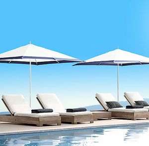 Muebles de Exterior, Cama de Día, Cojines Impermeables, Sillas de <span class=keywords><strong>Piscina</strong></span>, Tumbona, Madera de Teca - Product Image 2