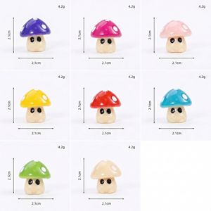 Ornement Mystique Champignon Gothique Pastel Cottagecore en Gros pour Décoration d'Aquarium, Accessoires en Résine, Ornements de Jardin - Product Image 2