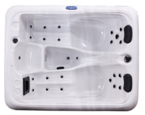Bain à remous rectangulaire moderne de qualité supérieure, portable, autoportant, pour hôtel, avec <span class=keywords><strong>pompe</strong></span> à <span class=keywords><strong>chaleur</strong></span>, pour 2 personnes, familial, intérieur - Product Image 5