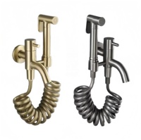 Pistolet de douche thermostatique moderne en alliage pour toilettes, avec corps de valve, pour eau chaude, pour bidet musulman, garantie 5 ans