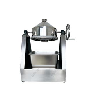 Agitateur manuel de laboratoire, mélangeur à commande manuelle en acier inoxydable, capacité de 4 L, machine à mélanger les poudres pour les aliments, les produits chimiques, les laboratoires - Product Image 1