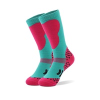 Chaussettes de ski pour enfants Chaussettes de sport d'hiver anti-odeurs avec serviette chaude en laine épaisse