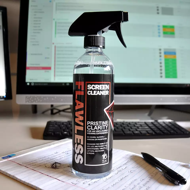 Multi-surface Screen Cleaner Spray Eco-Friendly for All LCD CRT Screens Cleaning Solution Custom Fragrance