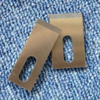 Lame de granulateur anti-usure pour machine de recyclage de plastique, idéale pour la granulation de déchets plastiques