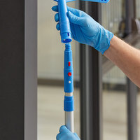 Squeegee télescopique pour fenêtre en aluminium de 3 mètres de long, système de verrouillage double, adaptateur multifonction, compatible avec divers outils