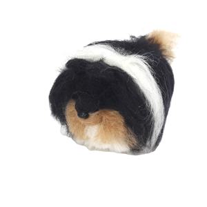 सुई फेल्ड कार्टून जानवरों अनुकूलित कुत्तों 3 डी आंकड़े हस्तनिर्मित लोक कला ओएम सेवा निर्माता सीधे ऊन फेटिंग - Product Image 2