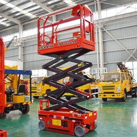 Fabrika Fiyatı CE Sertifikalı 4-16m Mobil Elektrikli Hidrolik Havalı Platform Makaslı Platform 230kg-650kg Taşıma Kapasiteli