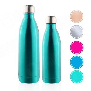 Botella de Agua Aislada al Vacío de Acero Inoxidable con Logotipo Personalizado, 500 ml, Termo de Doble Pared, Botella Deportiva de Viaje - Product Image 4