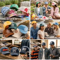 Nuevas Gorras de Béisbol de Moda para Hombre con Bordado 3D Personalizado y Bajo MOQ, Gorras Deportivas para Exteriores