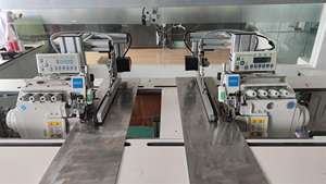 Machine à coudre surjeteuse automatique à 5 fils QS-5200DL-<span class=keywords><strong>DR</strong></span> pour couettes, oreillers, rideaux, sacs, double couture, main gauche - Product Image 3