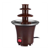 Fuente de Chocolate Fondue-económica, 8 onzas de capacidad, gran oferta, ideal para fiesta en casa/Reunión de Amigos, material de PC de grado alimenticio