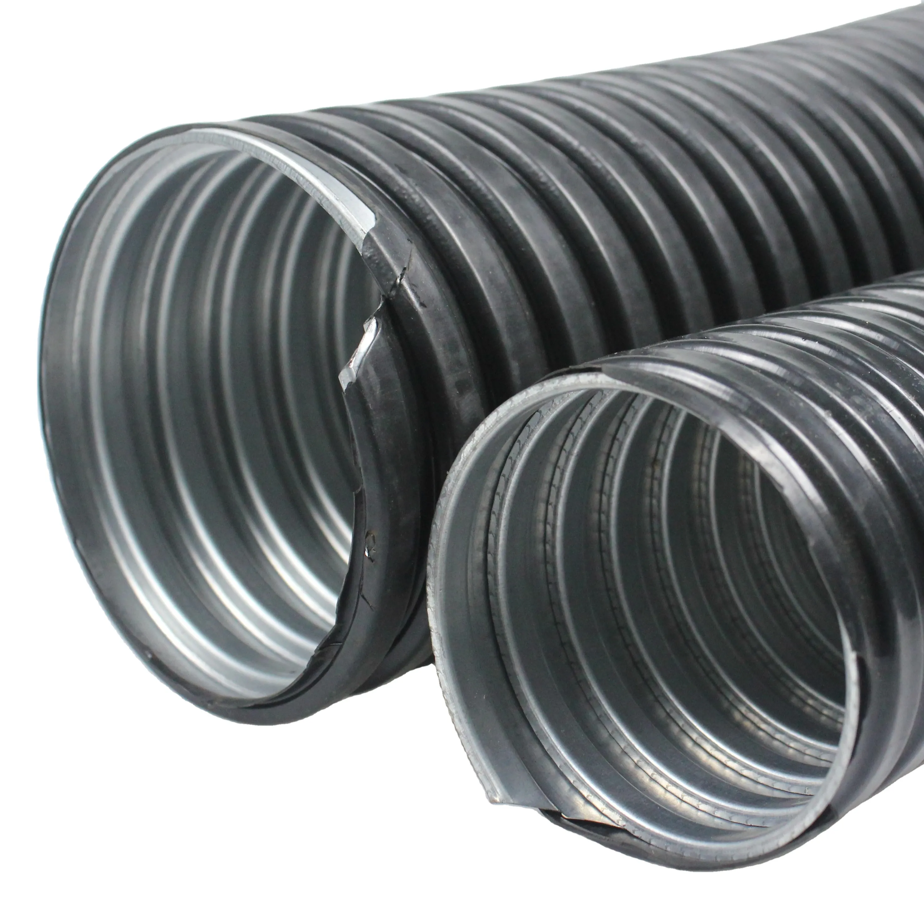 Low price high quality electrical plastic PVC coated metal flexible pipe conduit