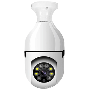 4MP ngoài trời cctv <span class=keywords><strong>camera</strong></span> giá rẻ giá không dây kép ống kính Wifi E27 Ổ cắm đèn PTZ Mạng CMOS cảm biến SD lưu trữ thẻ - Product Image 1