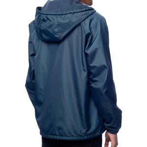 Chaqueta de invierno informal de nailon hecha a medida OEM, cortavientos estampado con cremallera completa para hombre de talla grande con capucha impermeable, logotipo de superventas - Product Image 5