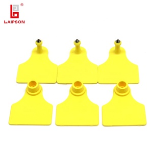 Etiquetas de plástico para identificación de animales, con punta de metal, 50mm x 42mm - Product Image 4