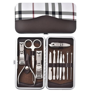 WELLFLYER-Kit de manicura profesional, set de herramientas de manicura para hombre y mujer, nuevo diseño, 12 unidades, 2017 - Product Image 4