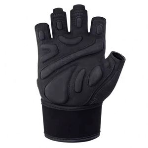 Gants de musculation en cuir de qualité supérieure avec dos en mesh pour la salle de sport – Vente en gros - Product Image 2