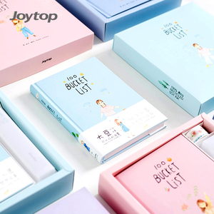 Joytop 7246 Custom 100 Bucket List <strong>Stationery</strong> <strong>Set</strong> / Planner <strong>Set</strong> Gift <strong>Set</strong> Wish Record Popular <strong>Girls</strong> Soy Ink Printing - Product Image 2
