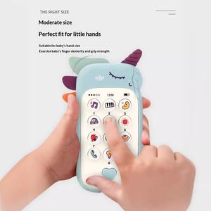 Juguetes de Teléfono Móvil para Bebés al por Mayor, Juguetes Musicales para Niños, Educación Temprana, Teléfono Educativo, Teléfono de Simulación para Niños, Teléfono Inteligente - Product Image 2