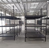 Sistem Rak Penyimpanan Otomatis AGV Cerdas, Sistem Rak Gudang Robot, Rak Berlapis-lapis, Rak Industri Tugas Berat