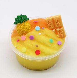 M031 ciambella cioccolato fragola ananas nuvola melma argilla colorata bomboniere crepa uno scherzo per bambini e adulti - Product Image 2