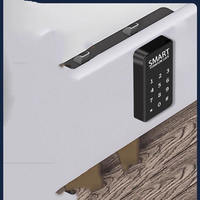 Cerradura Electrónica Inteligente RE-510 con Teclado de Código Digital para Cajones, Armarios y Gabinetes de Hogar y Oficina