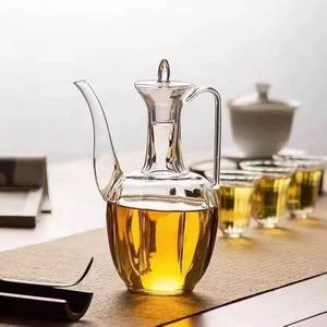Китайский классический чайник Noble Consort из высокопрочного боросиликатного стекла, без BPA, термостойкий, экологичный. - Product Image 5