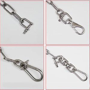 (M4-M32) Phần Cứng Gian Lận Rèn Còng 304/316 Thép Không Gỉ <span class=keywords><strong>D</strong></span> Còng Với Vít Pin - Product Image 6