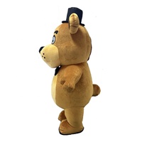 Costume de mascotte gonflable Freddy Bear Five Nights at Freddy's, personnage de jeu, lapin brun