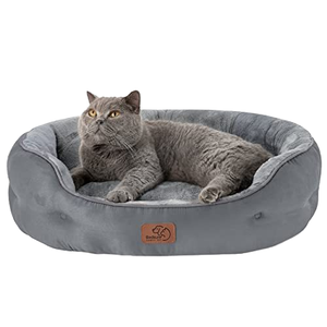 Nouveaux modèles <span class=keywords><strong>de</strong></span> lits pour animaux <span class=keywords><strong>de</strong></span> compagnie 2026, lits pour chiens pour petits animaux, lits pour chats avec matériau en daim <span class=keywords><strong>de</strong></span> luxe, doux - Product Image 2