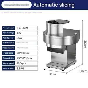 Nouvelle Conception 2026 : <span class=keywords><strong>Coupe</strong></span>-Légumes Commercial avec Corps Entièrement en Acier Facile à Nettoyer - Product Image 2