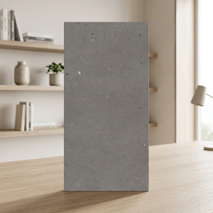 Losa de porcelana brillante color gris esmeralda de 800x1600 mm para revestimiento de pisos y paredes de baños modernos - Product Image 4