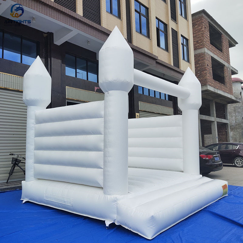 Распродажа, белый надувной Свадебный домик для прыжков, хорошая цена, Свадебный Праздничный батут для коммерческой аренды