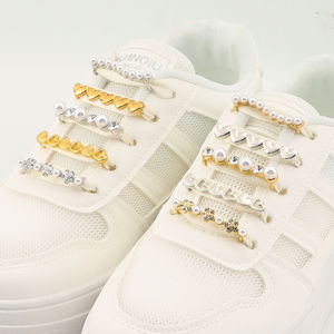 Clips de diamantes de imitación brillantes, abalorios <span class=keywords><strong>para</strong></span> <span class=keywords><strong>Zapatos</strong></span>, zapatillas de deporte cordones <span class=keywords><strong>para</strong></span>, cordones Vintage enjoyados de imitación, decoración decorativa de cordones <span class=keywords><strong>para</strong></span> <span class=keywords><strong>zapatos</strong></span> de lujo - Product Image 2
