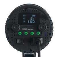 Lampe de studio RVB 100W pleine couleur à intensité variable pour éclairage continu et diffusions en direct, avec changement de couleur et effet lumière du soleil