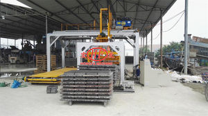 Concrete Block Palletizer Clamp Automatic Stacker Brick Cuber Making Machine Cubing Brick <b>Packing</b> Robot Stacking Palletizer Mach - Product Image 1