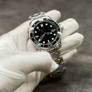 Reloj Mecánico de Alta Calidad con Correa de Acero Inoxidable Original, Reloj Casual de Negocios con Manecillas, Estilo Deportivo Omegaes - Product Image 3