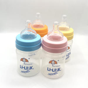 Vente en gros STOCK <span class=keywords><strong>Biberon</strong></span> écologique 120ml sans BPA PP à col large pour bébé Tétines en silicone à débit variable 0-12 mois - Product Image 3