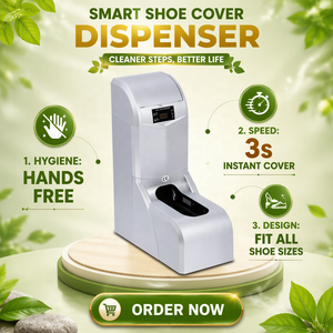 Tanpa Kerusakan & Gangguan Frekuensinya - Garansi 1 Tahun Dukungan Teknis Seumur Hidup Dispenser Penutup Sepatu Otomatis Pintar - Product Image 6
