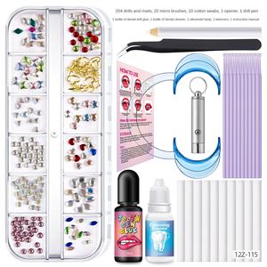 Perceuse à dents <span class=keywords><strong>dentaire</strong></span> européenne américaine Rhinestones outil de colle transfrontalière pour perceuse à poteau <span class=keywords><strong>dentaire</strong></span> perceuse décorative - Product Image 6