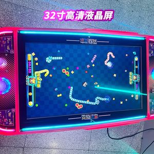 เครื่องเกมตกปลา ดิวเท่นเด็กๆ ดับเบิ้ลแฟลตสเนค จอ LCD ของเล่นแคปซูล เครื่องเล่นเกม - Product Image 2