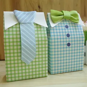 Gitter Design Krawatte Fliege Candy Box