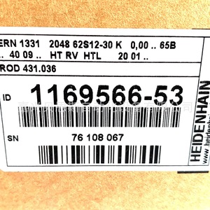 Encoder Rotatorio Heidenhain 1169566-53 Incremental 2048 Ppr Para Equipos de Automatización - Product Image 1