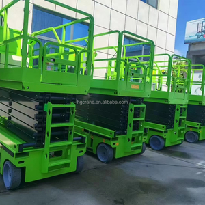 Nueva Plataforma Elevadora Móvil de Tijera Eléctrica Hidráulica para Trabajo Aéreo, Carro Elevador Autopropulsado - Product Image 1