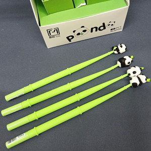 Nuevo Panda Neutral Pen Venta al por mayor Gel Pen Soft Kawaii Anime Black Beauty Melody Stress Relief Office School Supplies Papelería - Product Image 5