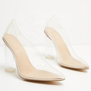 clear pumps size 11