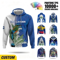 Sweat à capuche personnalisé OEM ODM El Salvador pour homme avec impression par sublimation et impression 3D intégrale pour un usage décontracté